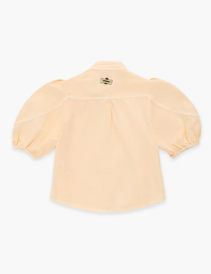 Zimmermann Denim August Utility Denim Top Macaroon 8211 Kids