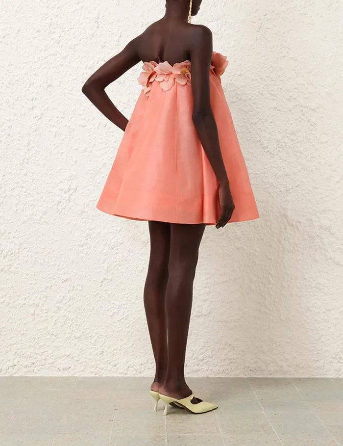 Zimmermann Dresses Natura Strapless Mini Coral 8211 Women