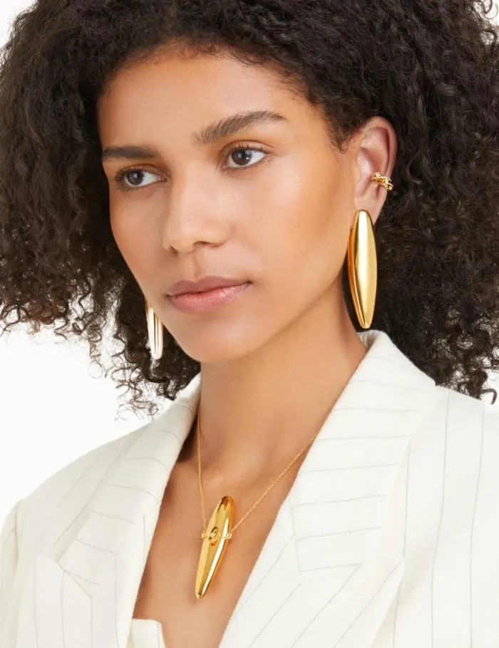Zimmermann Earrings Paint Stroke Earrings Gold 8211 Women