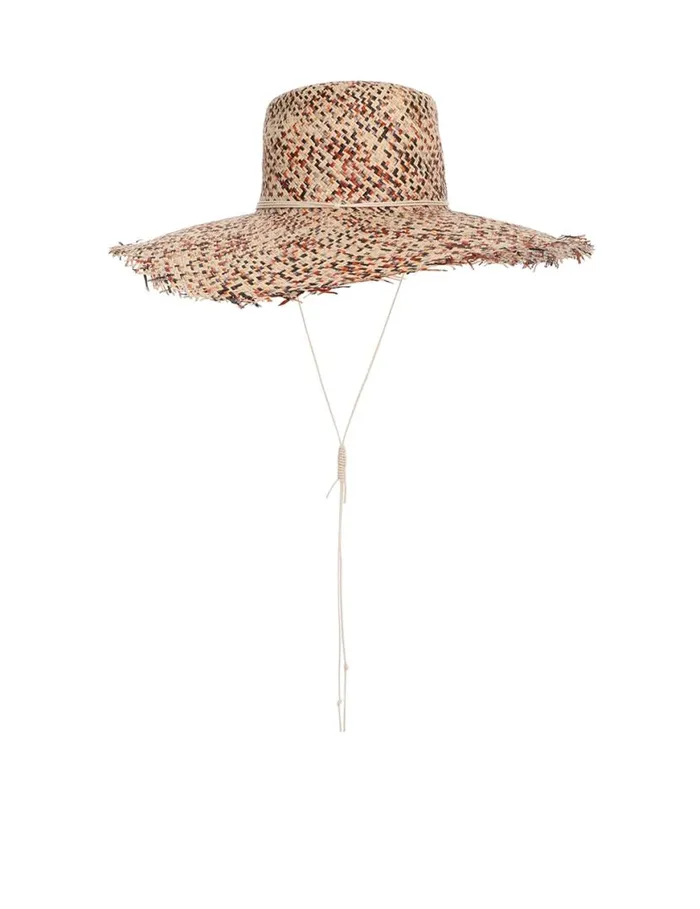 Zimmermann Hats Multi Tone Straw Fedora Multi 8211 Women