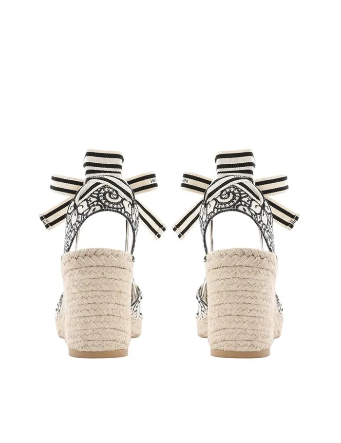 Zimmermann Heels Zimmermann Sol Espadrille 95 Onyx 8211 Women