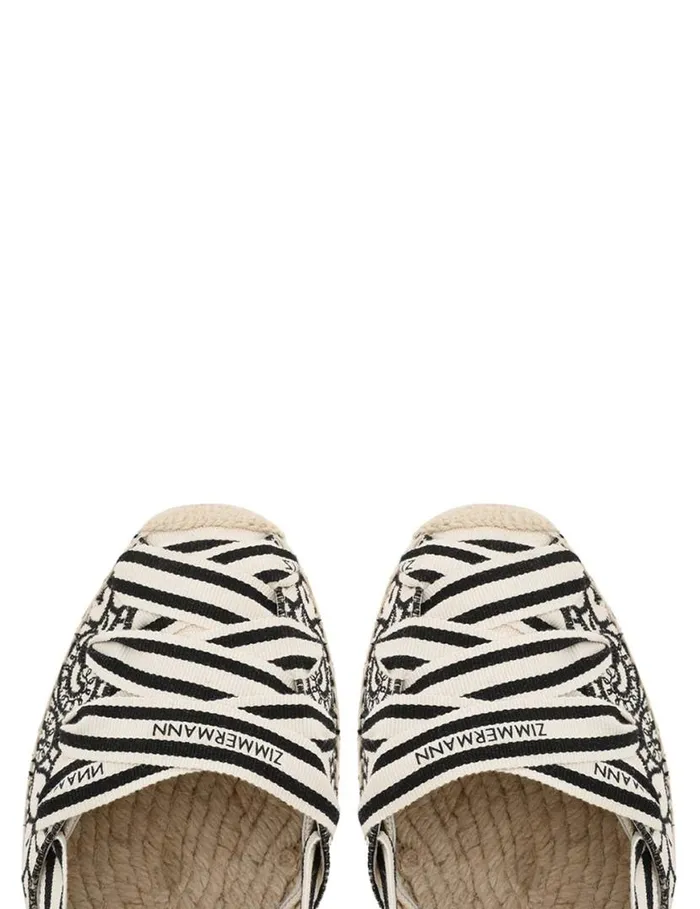 Zimmermann Heels Zimmermann Sol Espadrille 95 Onyx 8211 Women