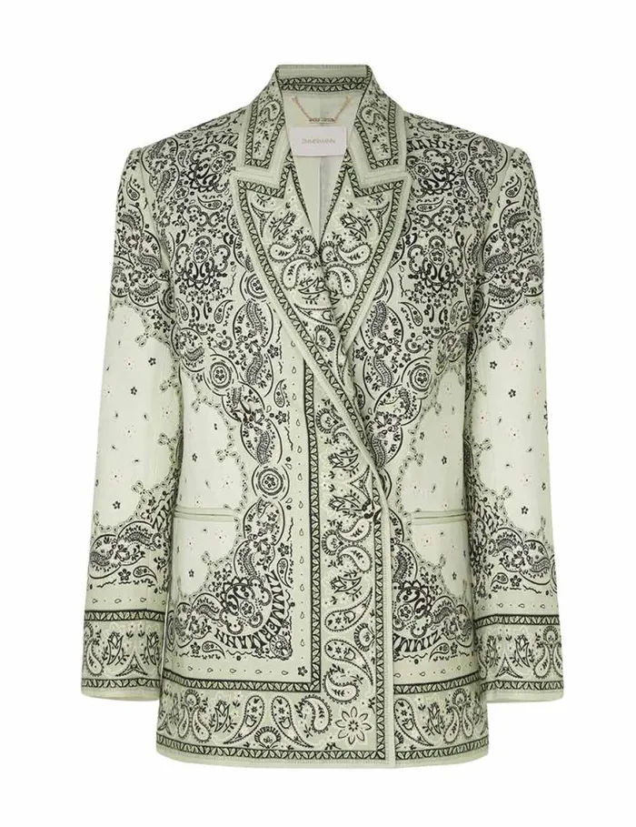 Zimmermann Jackets and Coats Matchmaker Duster Jacket Mint Bandana 8211 Women Zimmermann Jackets and Coats Matchmaker Duster Jacket Mint Bandana 8211 Women