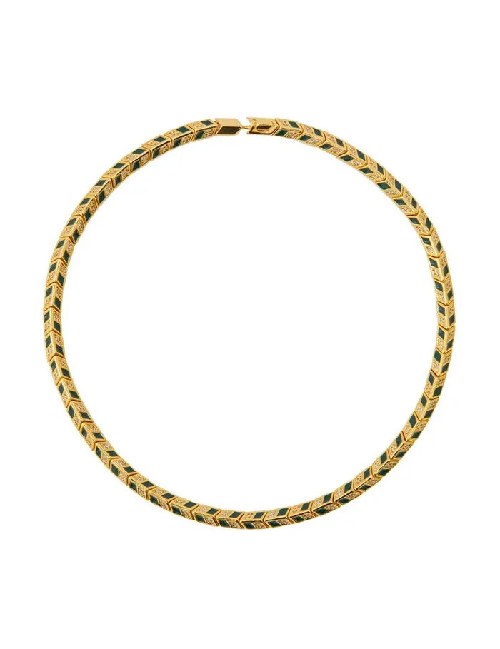 Zimmermann Necklaces Zimmemorabilia Choker Goldgreen 8211 Women