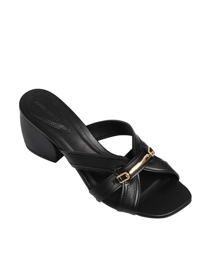 Zimmermann Sandals Zimmermann Prisma Slide 65 Onyx 8211 Women