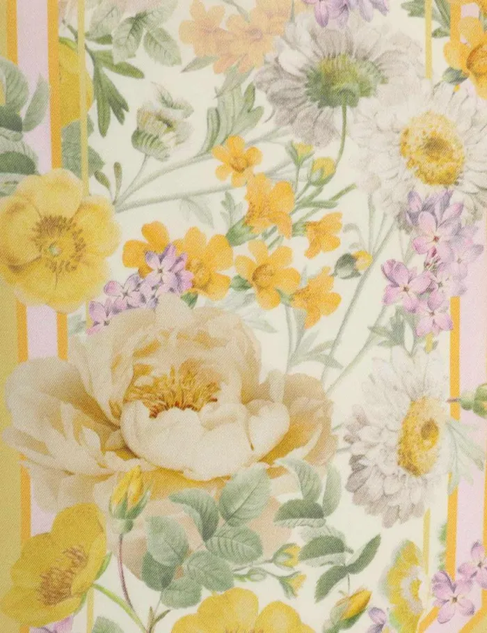 Zimmermann Scarves Printed Silk Neck Scarf Citrus Garden Print 8211 Women