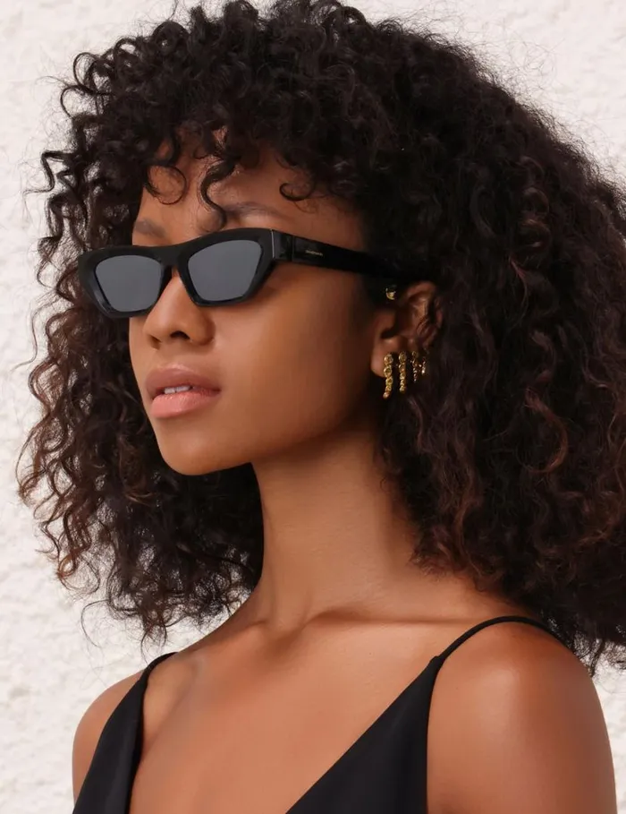 Zimmermann Sunglasses Zimmermann Echo Square Black 8211 Women