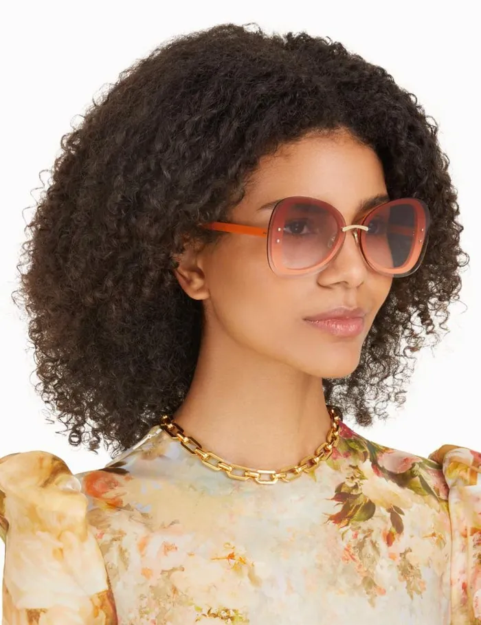 Zimmermann Sunglasses Zimmermann Sensory Butterfly Pumpkin 8211 Women