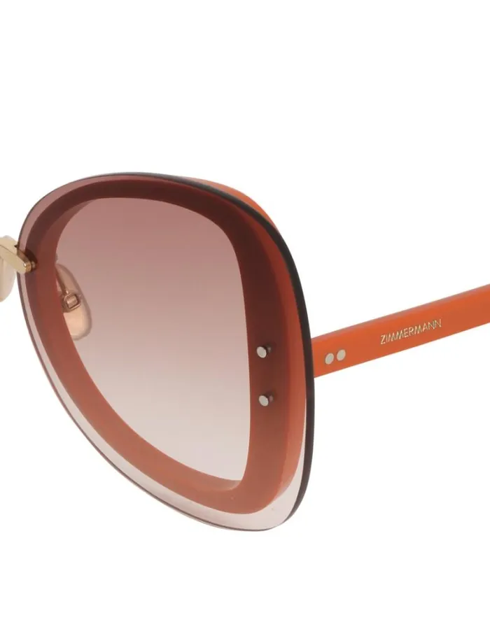 Zimmermann Sunglasses Zimmermann Sensory Butterfly Pumpkin 8211 Women