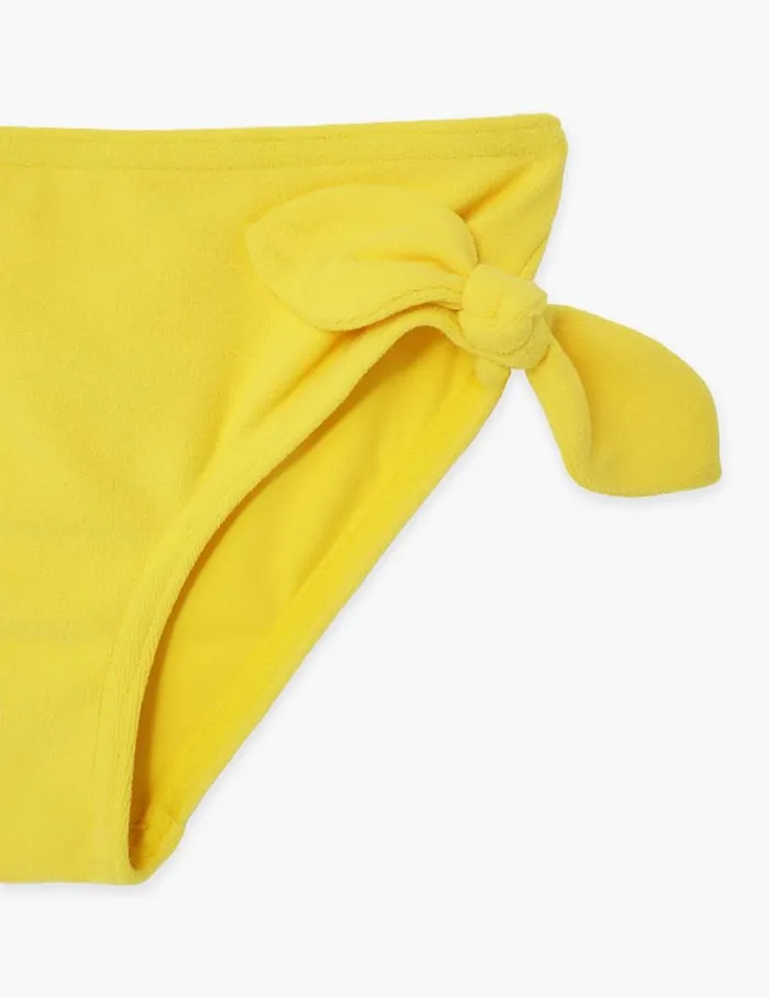 Zimmermann Swimwear Pop Terry Tie Bikini Yellow 8211 Kids