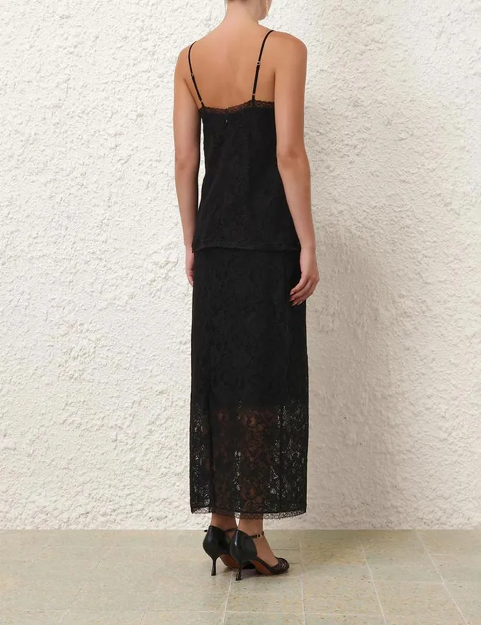 Zimmermann Tops Lace Top Black 8211 Women