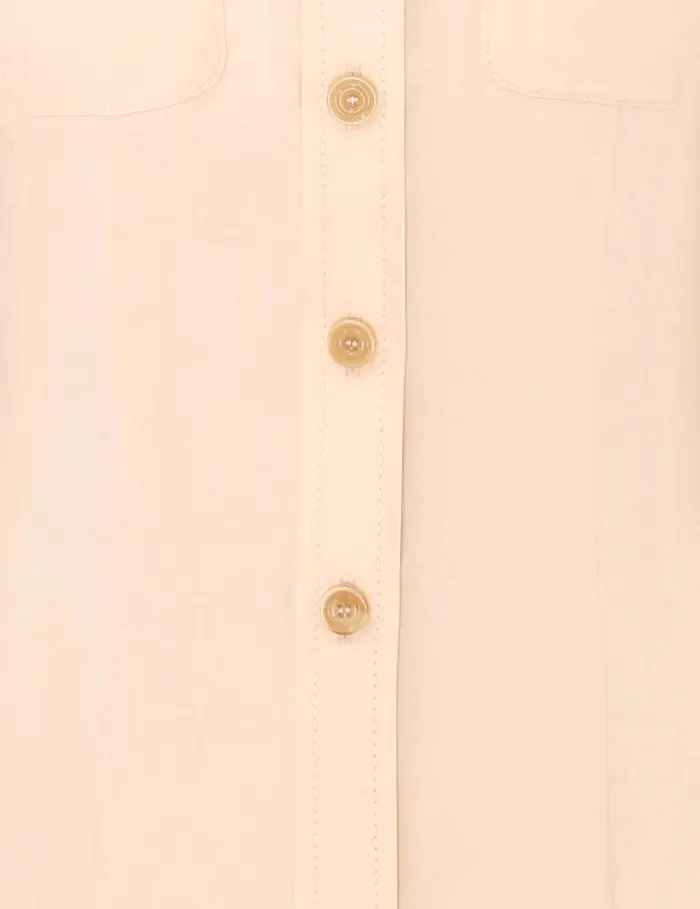 Zimmermann Tops Natura Shrunken Shirt Peach 8211 Women
