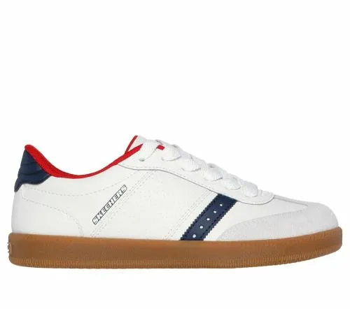 Zinger Street White Navy Kids SKECHERS Big Kids UK Sizes 36